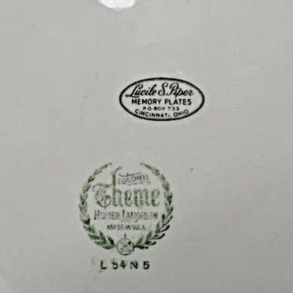 Collectors 10" Memory Plate The Methodist Church in Huntington 1952 10-Inch - Picture 3 of 3